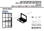 Preview for 1 page of Sony VAIO VGN-T130FP Service Manual