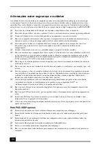 Предварительный просмотр 22 страницы Sony Vaio VGN-TT100 Series Safety Information Manual