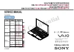 Sony VAIO VGN-TX16GP Service Manual предпросмотр