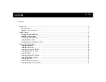 Предварительный просмотр 2 страницы Sony VAIO VGN-TXN10 Series User Manual