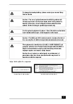 Preview for 5 page of Sony VAIO VGN-TXN20 Series Safety Information Manual