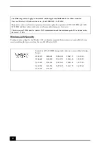 Preview for 6 page of Sony VAIO VGN-TXN20 Series Safety Information Manual