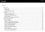 Preview for 2 page of Sony VAIO VGN-TZ200 Series (Portuguese) Manual Do Usuário