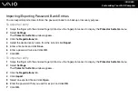 Preview for 109 page of Sony VAIO VGN-UX280P7 User Manual