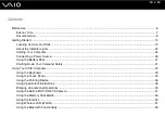 Preview for 2 page of Sony VAIO VGN-UX400 User Manual