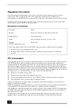 Preview for 10 page of Sony Vaio VGN-Z770TD Safety Information Manual