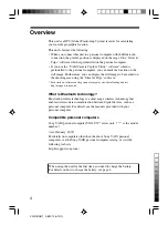 Preview for 4 page of Sony VAIO VGP-BGU1 Operating Instructions Manual