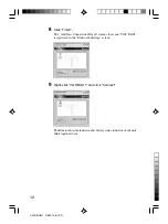 Preview for 12 page of Sony VAIO VGP-BGU1 Operating Instructions Manual