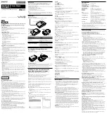 Preview for 1 page of Sony VAIO VGP-BMS11 Operating Instructions