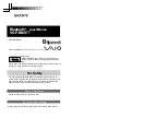 Sony Vaio VGP-BMS77 User Manual preview