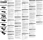 Sony Vaio VGP-BPSC31 Operating Instructions предпросмотр