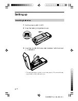 Preview for 8 page of Sony Vaio VGP-BRMP10 Operating Instructions Manual