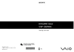 Preview for 1 page of Sony Vaio VGP-DDRW4 Operating Instructions Manual