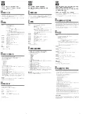 Preview for 2 page of Sony Vaio VGP-PRS2 Operating Instructions