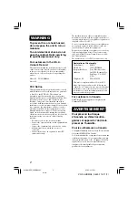 Preview for 2 page of Sony VAIO VGP-UHDM08 Operating Instructions Manual