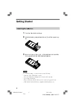 Preview for 8 page of Sony VAIO VGP-UHDM08 Operating Instructions Manual