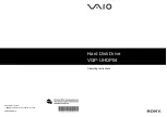 Sony VAIO VGP-UHDP04 Operating Instructions Manual preview