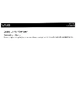 Preview for 14 page of Sony VAIO VGX-TP1 Series User Manual