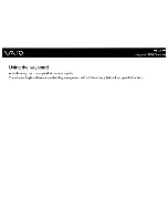 Preview for 23 page of Sony VAIO VGX-TP1 Series User Manual