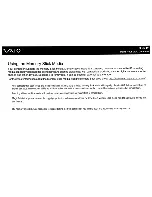 Preview for 60 page of Sony VAIO VGX-TP1 Series User Manual