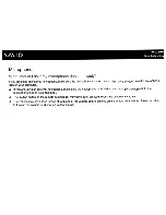 Preview for 132 page of Sony VAIO VGX-TP1 Series User Manual