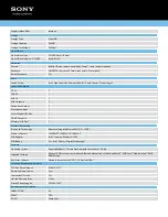 Предварительный просмотр 2 страницы Sony VAIO VPCCA22FX/G Specification Sheet