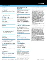 Preview for 2 page of Sony VAIO VPCCW2HGX/B Specifications