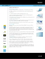 Preview for 1 page of Sony VAIO VPCCW2NFX/LU Specifications