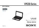 Preview for 1 page of Sony VAIO VPCEB Series Service Manual