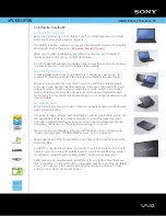 Sony VAIO VPCEB11FDBI User Manual preview