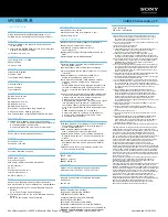 Preview for 2 page of Sony VAIO VPCEB2JFX Specifications