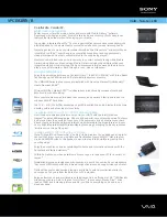 Preview for 1 page of Sony VAIO VPCEB3BFX/B Specifications