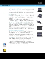 Sony VAIO VPCEB42FM Specifications preview