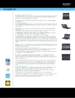 Preview for 1 page of Sony VAIO VPCEB46FX Specifications