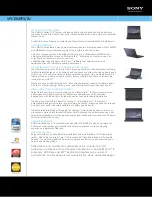 Предварительный просмотр 1 страницы Sony VAIO VPCEB4FFX/BJ Specifications