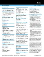 Preview for 2 page of Sony VAIO VPCEE34FX/WI Specification Sheet