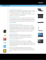 Preview for 1 page of Sony VAIO VPCEF47FX/BI Specification Sheet