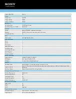 Preview for 2 page of Sony VAIO VPCEH13FX Specifications