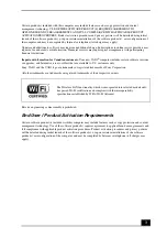 Предварительный просмотр 3 страницы Sony VAIO VPCF120FL Safety Information Manual