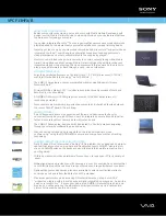 Sony VAIO VPCF13HFX/B Specifications preview