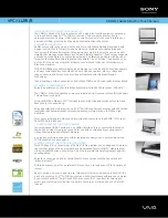 Sony Vaio VPCJ112FX/B Specifications preview