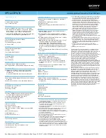 Preview for 2 page of Sony Vaio VPCL113FX/B Specifications