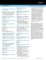 Preview for 2 page of Sony Vaio VPCL114FX/B Specifications