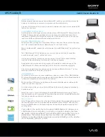 Sony VAIO VPCP114KX/B Specification Sheet preview