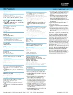 Preview for 2 page of Sony VAIO VPCP118KX/B Specification Sheet