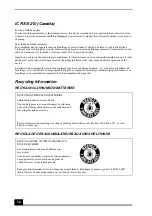 Preview for 16 page of Sony Vaio VPCSB Series Safety Information Manual