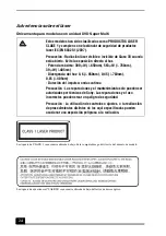 Preview for 24 page of Sony Vaio VPCSB Series Safety Information Manual