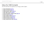 Preview for 31 page of Sony Vaio VPCW21 Series Operating Instructions - Hardware Manual