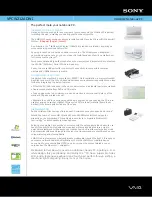 Sony VAIO VPCW212ADWI User Manual preview