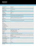 Preview for 2 page of Sony VAIO VPCZ216GX/B Specifications